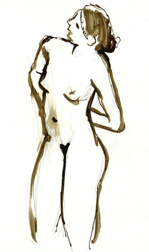Life drawing, nude