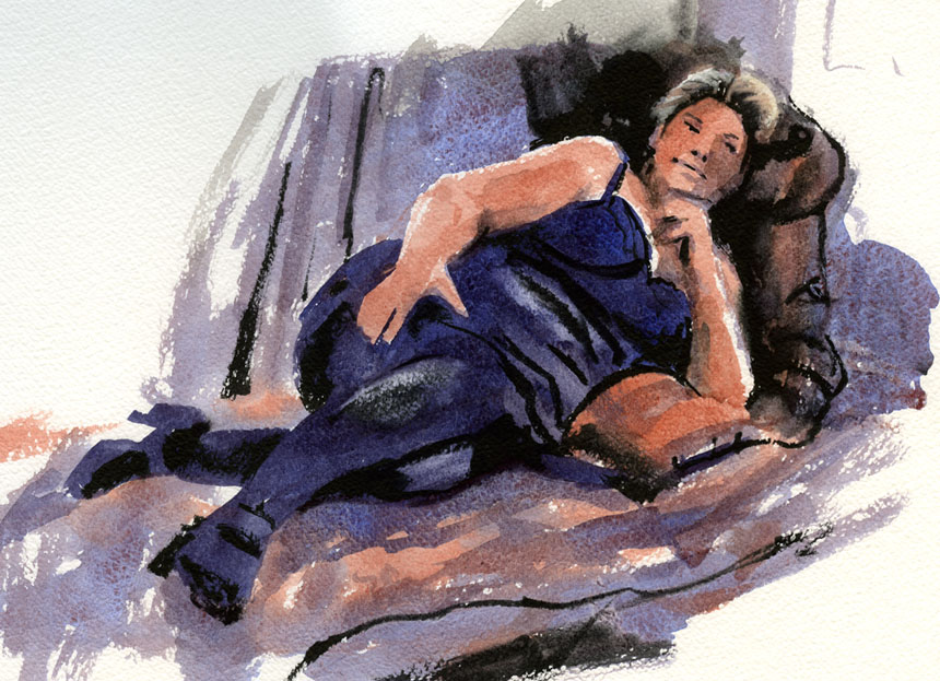 Figure, sketch, drawing