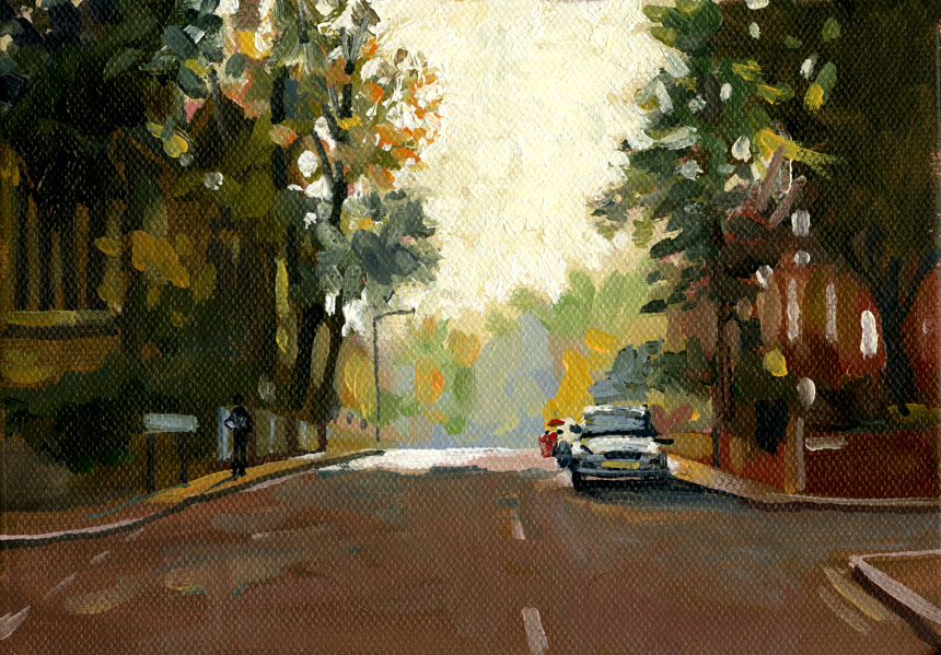 London, Deptford, plein air, oils, painting