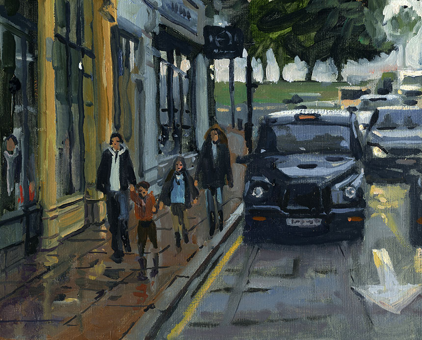 Blackheath, London, Plein air, Painting