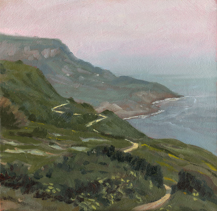 Portland, Cheyne Weares, Dorset, plein air, oil painting